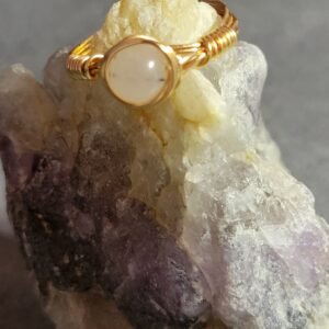 Bague Athéna en pierre naturelle